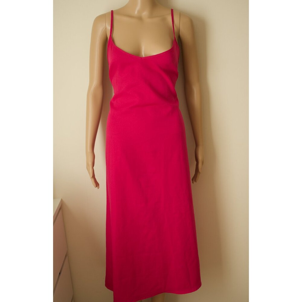 Simple Fuscia Dress / Shein / 4XL